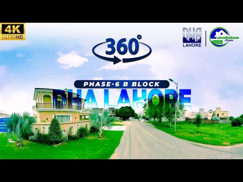 DHA Lahore Phase 6 B Block 360 Street View
