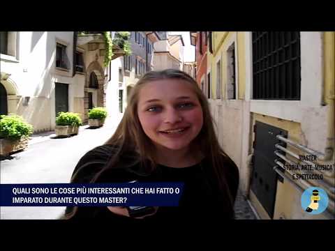 Interviste Master di orientamento 2016/2017 Interviste Master di orientamento 2016/2017