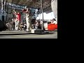 Beirut play their last song during their McCarren Park concert in NYC. August 13, 2006.