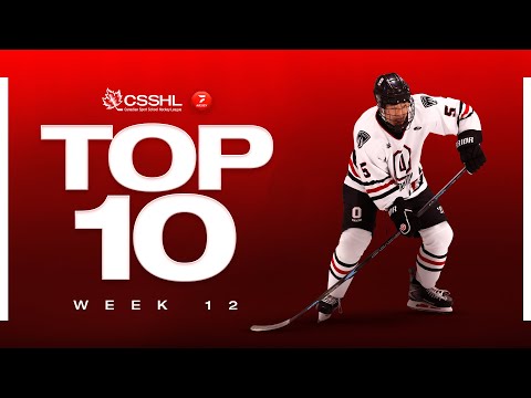 CSSHL Top 10 | Week 12 (Dec 3-7, 2025)