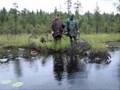 Search of military relics at the help of a magnet