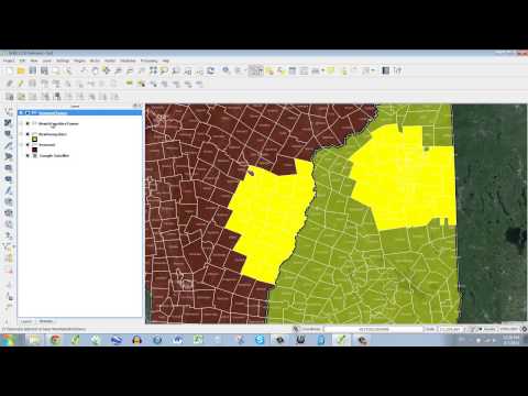 how to dissolve in qgis