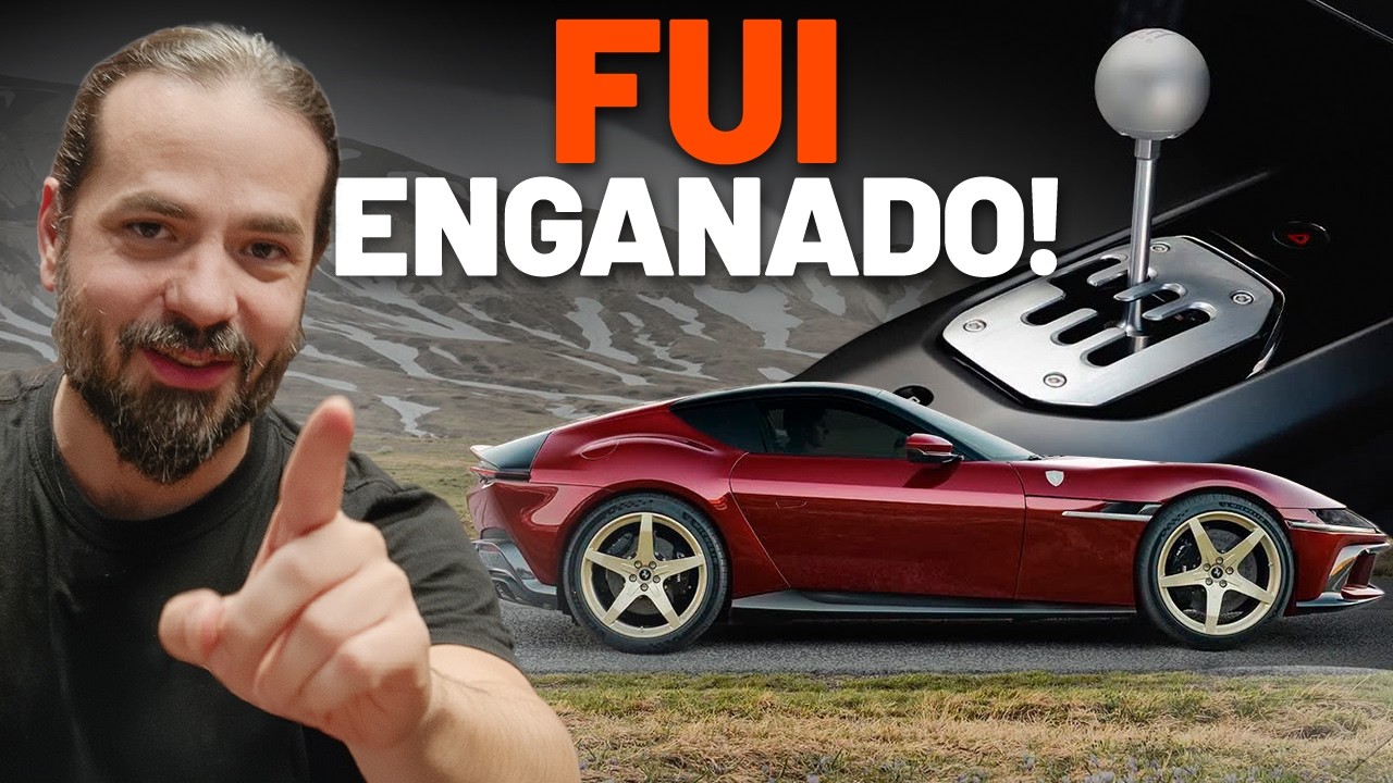 A NOVA FERRARI 12CILINDRI MANUAL NÃO É O QUE VOCÊ PENSA!