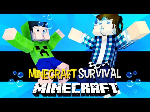Minecraft Survival Ep.78 - Cidade Em Baixo da Agua !!