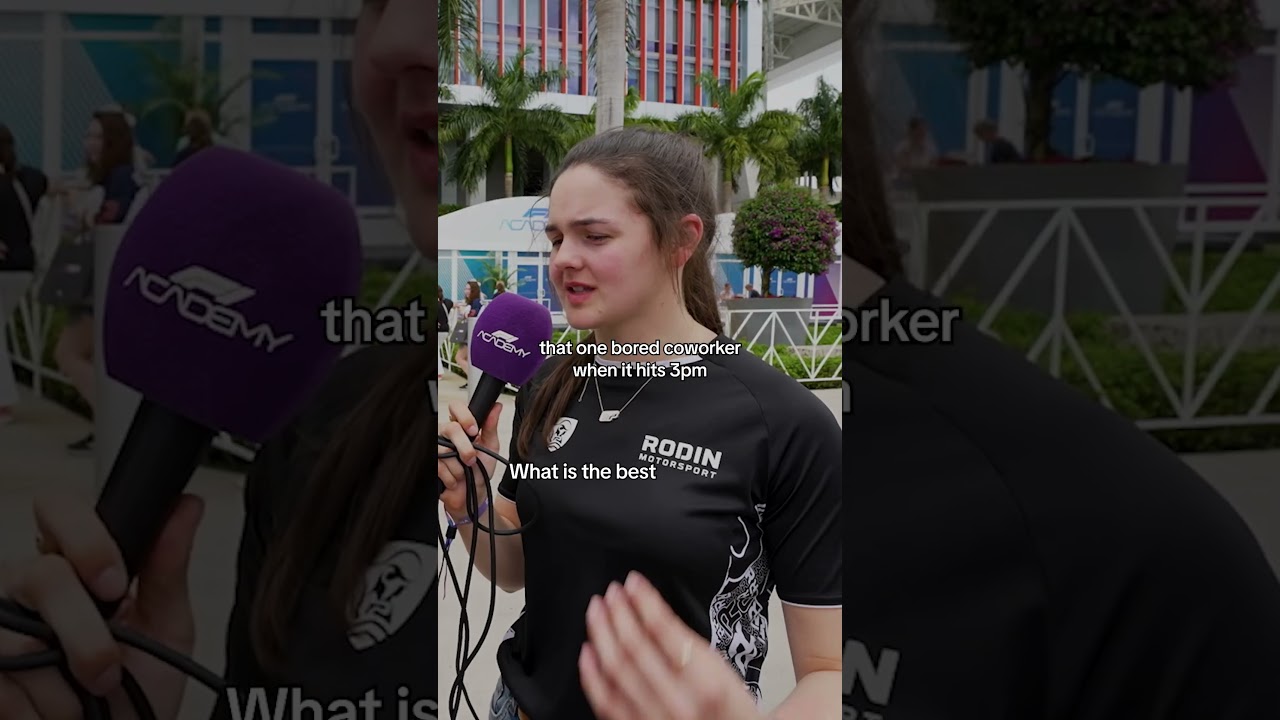 It's me, i'm the coworker 🫣  | F1 ACADEMY