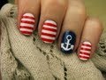 Nautical Nail Art