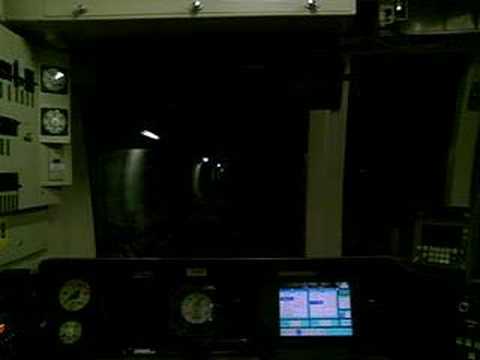 後部展望シーン・東京メトロ副都心線10000系（8両編成）