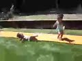 the kids slipping and sliding the kids slipping and sliding