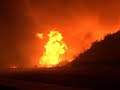 The Sesnon brush fire in the Porter Ranch area. Oct 13 08