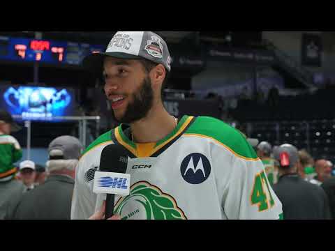 Memorial Cup Post-Game Media Availability: Blake Montgomery (London Knights) – 06/01/25