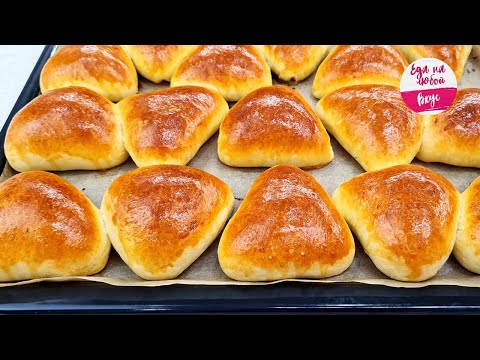 Не знала раньше ЭТО тесто для пирожков! ШЕДЕВР! Пирожки в духовке, жареные как ПУХ. А что еще нужно?
