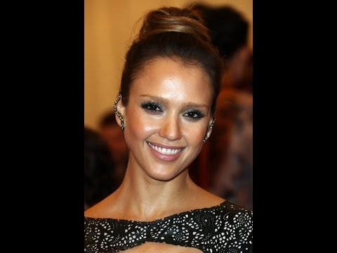 Get the look:Jessica Alba at 2013 MET