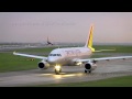 Germanwings Airbus A319-132. D-AGWD. Evening take-off.