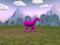 Charlie the Unicorn created in Spore Creature Creator