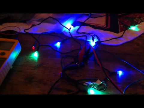 ATtiny13 controlled LED Christmas lights Dangerous Prototypes