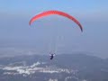 PARAGLIDER FLY in POIANA BRASOV, ROMANIA