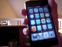 I'm going to show you how to take a screenshot with your ipodtouch. It is very easy. just hold the power button and home button at the same time until you hear a sound a see a white flash. then the screenshot wll appear in your pictures. (plz dont comment abt how old i am or how i talked ) plz rate 5 stars