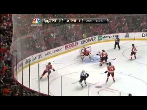Pittsburgh Penguins at Philladelphia Flyers HD 1.19.2013