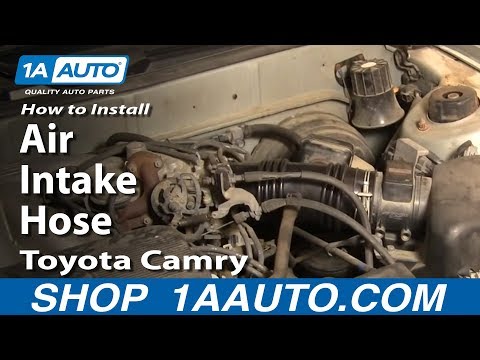 How To Install Replace Air Intake Hose Toyota Camry Lexus ES300 3.0L V6 92-96 1AAuto.com