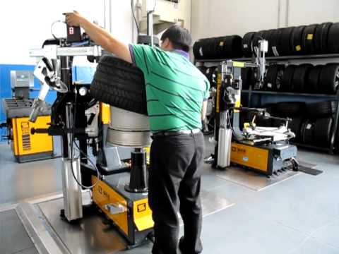 義大利sice s48PL 拆胎機tire changer / porsche 保時捷輪胎拆裝