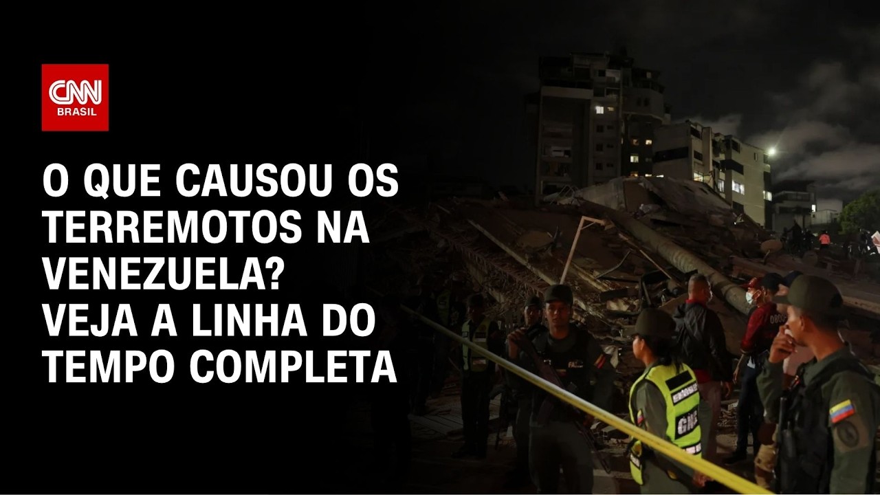 Terremoto na Venezuela: linha do tempo dos tremores e dos estragos | CNN BRASIL
