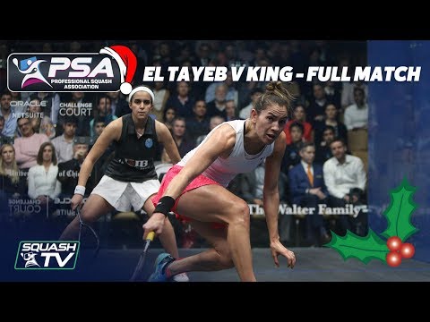 Squash: Christmas Cracker - El Tayeb v King - Full Match - Windy City Open 2018 Final