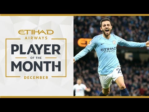 Video: ETIHAD Player of the Month | DECEMBER | Bernardo Silva