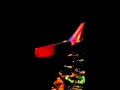 Southwest airlines night landing at BWI