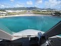 Cockpit Veiw - Landing St. Maarten - Falcon 2000 Cockpit Veiw - Landing St. Maarten - Falcon 2000