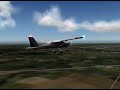 X-Plane P-92 Airfield traffic pattern at LIPF
