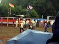 Rodeo Hilter 2008 Wildpferdreiten Finales Go Björn Stahl
