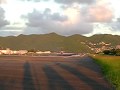 Dutch Queen Beatrix leaves Sint Maarten (SXM) with Fokker 70 (PH-KBX)