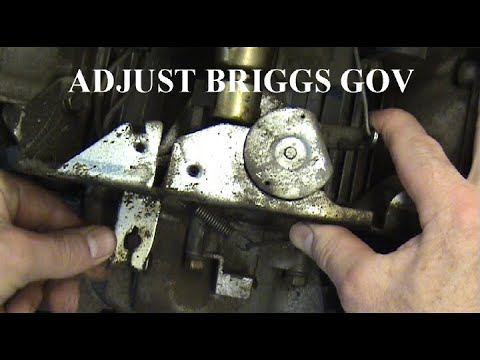 how to repair intek v twin governor