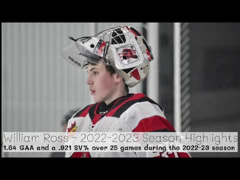 William Ross - 2022-2023 Season Highlights