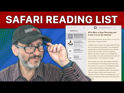 Save Online Articles To Read Later in Safari