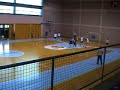 Handball game.Have 3 part
