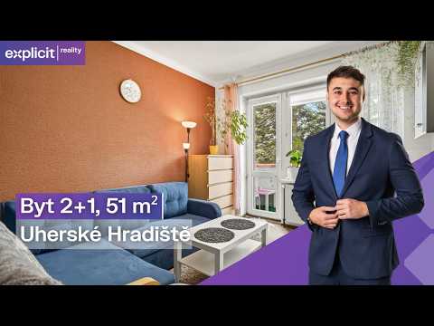 Video Prodej bytu 2+1 51 m² - U Plynárny, Uherský Brod