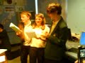 Steph, Dan & Adam - Thurstable school science class rap, HALAH !!