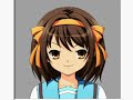 PSP Suzumiya Haruhi no yakusoku Motion portrait