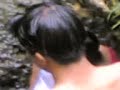 rubinos cutiez enjoying the falls of haguimit,samal rubinos cutiez enjoying the falls of haguimit,samal