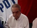 wilson santos discursa na conven��o do pdt de cuiab�, na manh� do dia 28 de junho de 2008, na sede do diret�rio municipal do pdt em cuiab�. ap�s uma liminar invalidando a conven��o na assembl�ia legislativa, o diret�rio municipal do pdt eleito ratificou o apoio ao trabalhista wilson santos � prefeitura de cuiab�.