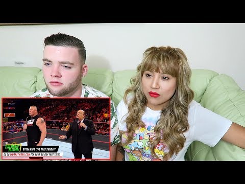 Brock Lesnar brawls with Samoa Joe: Raw, June 12, 2017 REACTION!!
