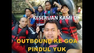 ADA APA DI GOA PINDUL YOGYAKARTA ( PART 2) OUTBOUND BASAH DAN KERING