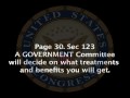 The Health Care Bill: What they DON'T want you to know!