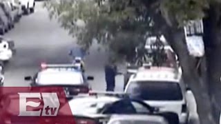 Con ayuda de las cámaras de seguridad de la Ciudad de México, fue desmantelada una banda de extorsionadores después de una persecución.
