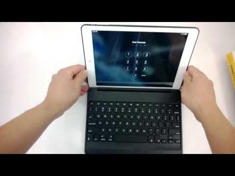 ZAGGKeys Folio Backlit Keyboard for iPad Air Review