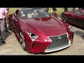Facebook: on.fb.me Twitter: twitter.com I have filmed in detail the new Lexus LF-LC (it stands for Lexus Future-Luxury Coupe), an hybrid concept at its italian debut during the 2012 Concorso d'Eleganza Villa d'Este. You can see in detail the fantastic curves of the car, the futuristic interior and a few driving shots inside the Villa. Marchettino Facebook page: www.facebook.com Marchettino Twitter page: twitter.com