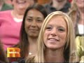 Christy and Crystal on Rachael Ray Show
