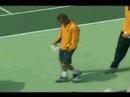 ロディック vs Santoro （全米オープン 2008） : blazing fast serve !