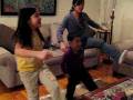 mia, julian and carol excercise